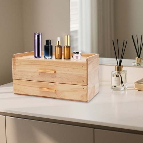 Solid Wood Tea Bag Organizer with 2 Drawers – Tea Bag Holder and Tea Organizer.. - Picture 11 of 14