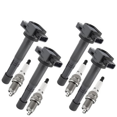 4X 673-2301 30520-PNA-007 Ignition Coils For 02-06 Honda 2.4L C1382 UF311
