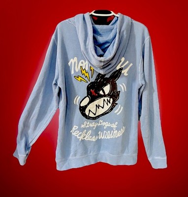 Nora Inu Scribble Hoodie Dylan Tsunas size small stylish unisex pullover Hoodie.