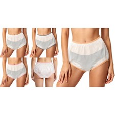 Adult Briefs Washable Underwear Diaper Cover Panties Pvc Disposable Absorbent
