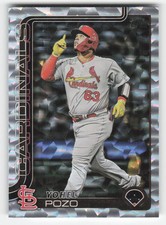 2025 Topps Update #US120 Yohel Pozo Silver Foilboard