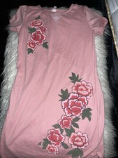 Pink Floral Dress