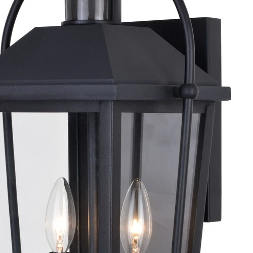 Vaxcel Lighting T0637 Lexington 2 Light 17" Tall Outdoor Wall - Black - Picture 5 of 12