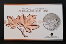 Canada 2012 Royal Canadian Mint Fine .999 Silver $20 Dollar Coin - Farewell