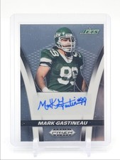 MARK GASTINEAU 2025 PANINI PRIZM BLACK FLASHBACK AUTOGRAPH AUTO Q4856