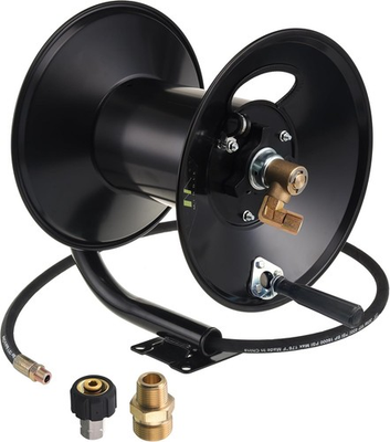 #ad 150ft Heavy Duty Pressure Washer Hose Reel Manual $174.92