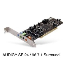 Sound Blaster Audigy SE SB0570 PCI Sound Card WIN 2000 XP Retro PC EAX HD 3.0