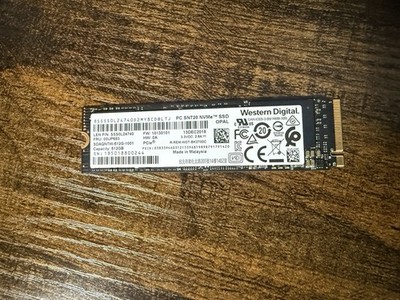 Western Digital PC SN720 512gb 95%Health NVMe SSD