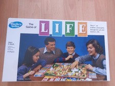 Hasbro The Game of Life Board Game Milton Bradley Complete Family Kids Games