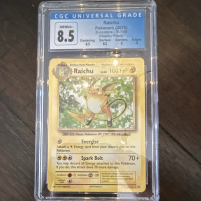 Raichu 36/108 Evolutions Holo for sale online | eBay