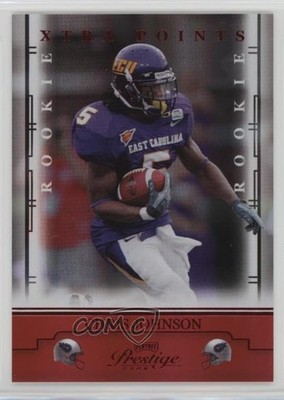 2008 Prestige Rookie Xtra Points Red /100 Chris Johnson #115 Rookie RC 18m3
