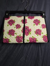 Betsy Johnson Travel Diaper Changing Pad Roses Tri Fold