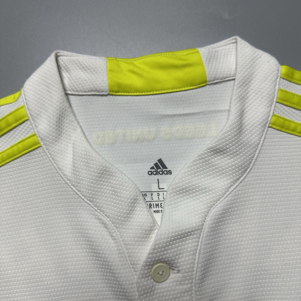 LEEDS UNITED ADIDAS 2021/2022 FOOTBALL JERSEY #10 RAPHINHA SIZE “L