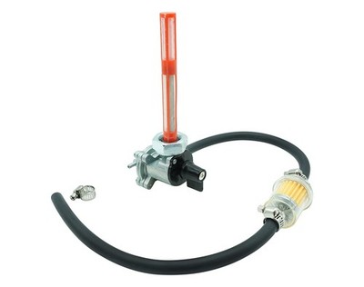 Fuel Tank Valve Switch Petcock & Gas Oil Fuel Filter for Honda VTX1300 C/R/S/...