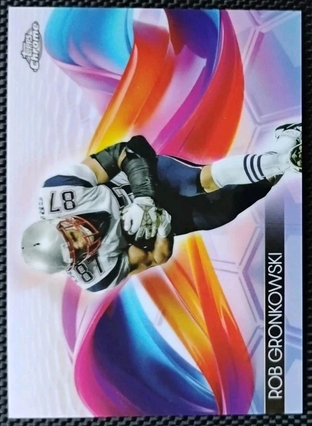 2023 Topps Compuesto Fútbol Rob Gronkowski Helix Estuche Hit SSP #HX-17 Patriots Foto 3 de 4