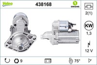 Valeo 438168 Starter FÜR Alfa Romeo Fiat Lancia Opel Vauxhall