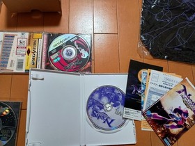 Sega Saturn Christmas Nights Edition Console + Goods 9 Items Opened Box Unused