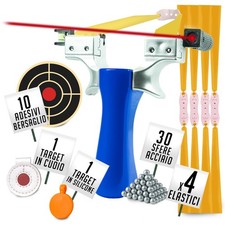 ✅ Fionda professionale Laser Kit Completo Fionda Potente Caccia Pesca Precisione