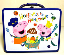 Peppa Pig Happiness Is Homemade Metal Lunch Box