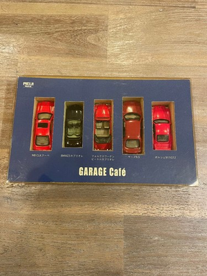 #ad Meiji Dairy Products Garage Cafe Minicar Set of 5 #fb80e5 $326.60
