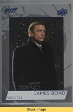 2019 Upper Deck James Bond Collection Silver Foil Daniel Craig as #96 READ 9on
