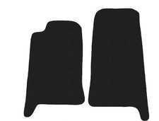 Vorne Autoteppiche für Jaguar XJ8 I X300 1998-2003, Anthrazit Velour