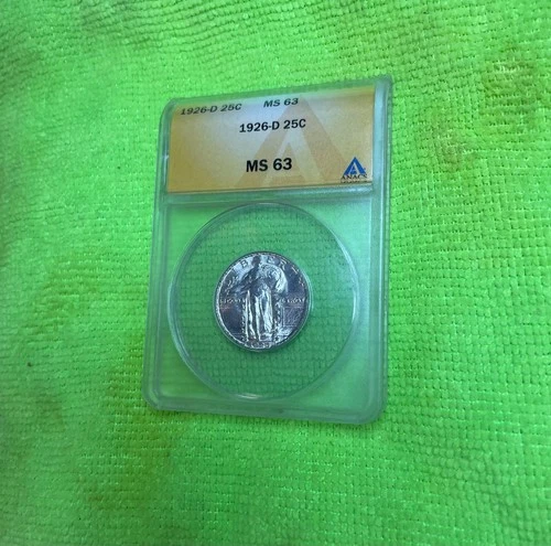 1926-D 25C MS63 Standing Liberty