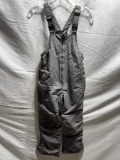 NWOT Kids Lands End Gray Snowbib Size 8