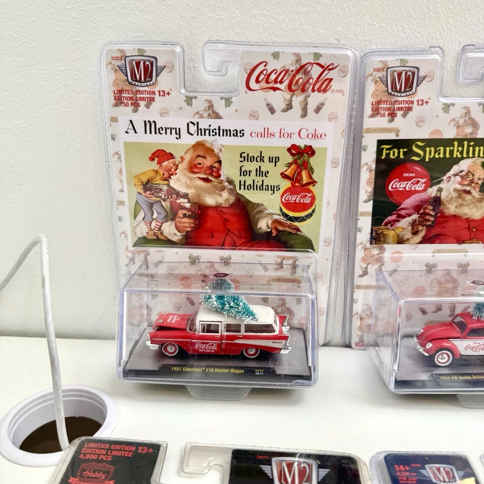 M2 Machines Coca cola van, truck, wagon Lot of 14 different variation - Image 2 of 4