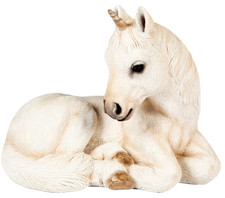 Unicorn Ornament Resin Garden or Home Decor Statue Figurine Mythical Spiritual