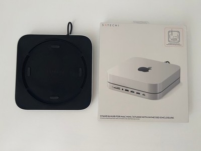 Satechi Stand & Hub für Mac mini / Mac Studio mit NVMe SSD-Gehäuse