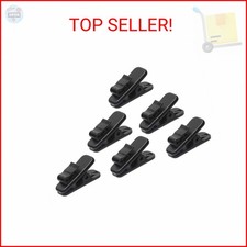 Mini Skater 1 Inch Length Small Earphone Wire Clips Headphone Mount Cable Clothi