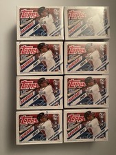 2021 topps update Baseball blaster box X 8
