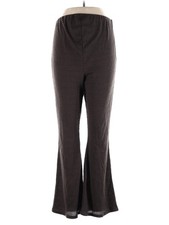 PrettyLittleThing Women Brown Dress Pants 10