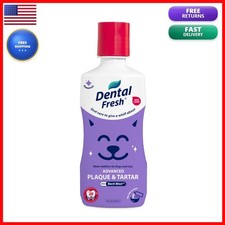 Dental Fresh Advanced Water Additive for Dogs  Cats, 8 fl oz