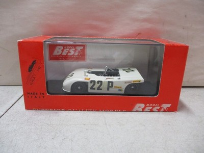 Best Model 1970 Porsche 908/3 Nurburgring Elford and Ahrens 1/43