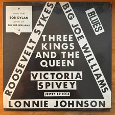 Three Kings & The Queen - Victoria Spivey//Big Joe Williams/Bob Dylan LP New/M
