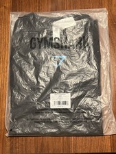 Gymshark Onyx 5.0 Seamless T-shirt Black/Black Sizes L-XXXL  In Hand Receipt 