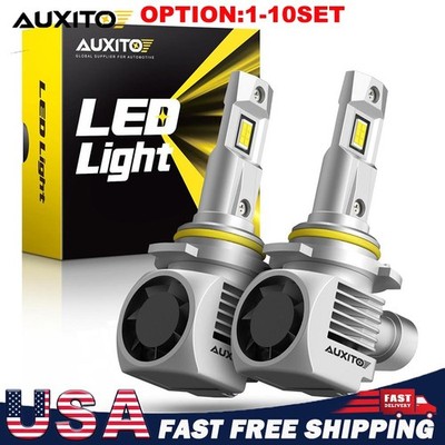9005 LED Headlight Super Bright Bulbs Kit White 6000K 360000LM High Beam 2-20X