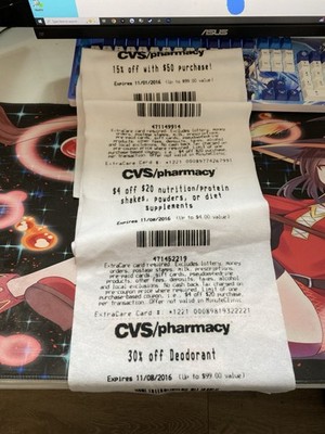 CVS Pharmacy Long Receipt Novelty Fleece Scarf