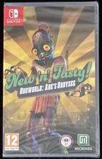 Image of New n Tasty! Oddworld: Abes Odyssey Nintendo Switch Game - Cartridge