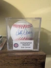 Bob Dernier Autograph baseball