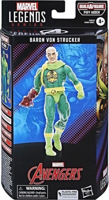 Hasbro Marvel Legends Avengers Barone Von Strucker Man Neu
