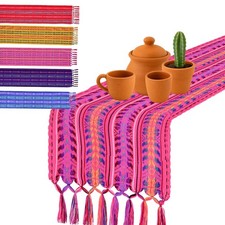 Mexican Table Runner   Rebozo Mexicano Woven Guatemalan Scarf Mexican Rebozos...