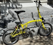 Brompton folding bike M3L 2014 lightly used t...