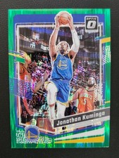 2023-24 Panini Donruss Optic - Jonathan Kuminga #143 Green Shock Prizm