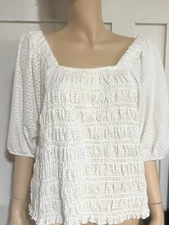 BB DAKOTA Steve Madden Smock My Way Top Womens Size 3X NWT