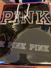 VICTORIA'S SECRET "PINK" PERFECT FULL ZIP  LEGGINGS SIZE S NIB