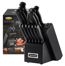 McCook 15-Piece German Forged Stainless Steel Knife Block Set — listing 5