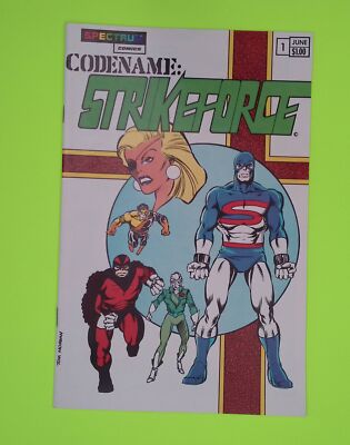 Codename Strikeforce #1 Spectrum Publications Mid Grade Comic Book A36 ...